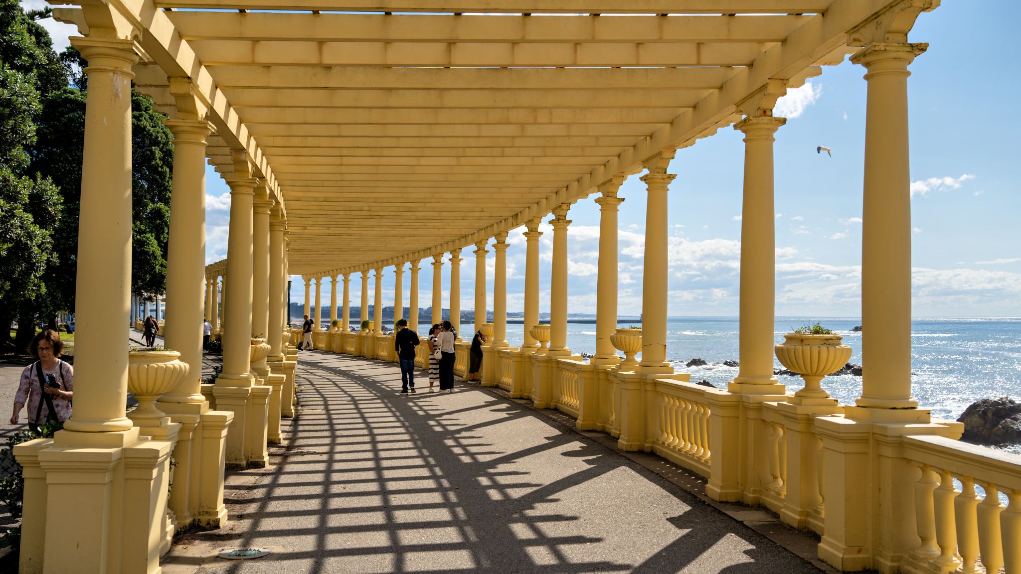 Pérgola da Foz aus den 1930er Jahren an der Avenida do Brasil
